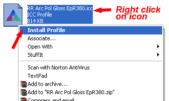 windows icc profile